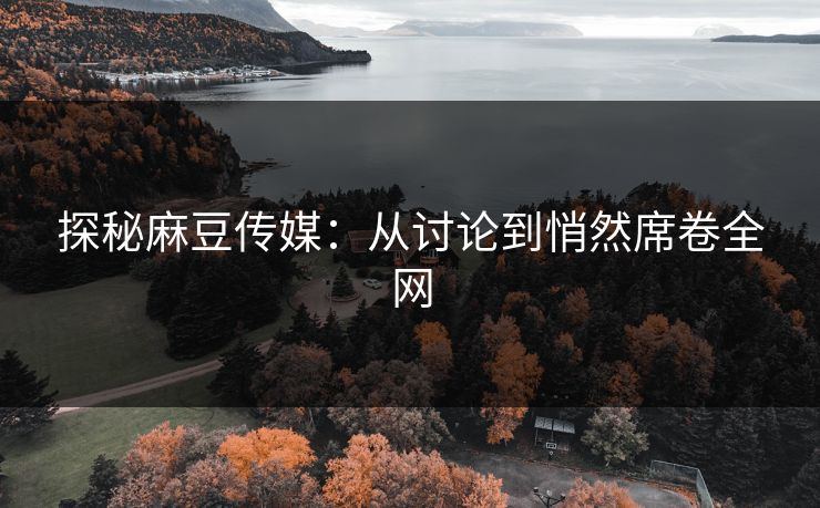 探秘麻豆传媒：从讨论到悄然席卷全网